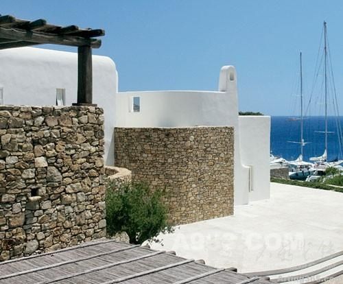 爱琴海梦幻海滨度假别墅设计（组图）