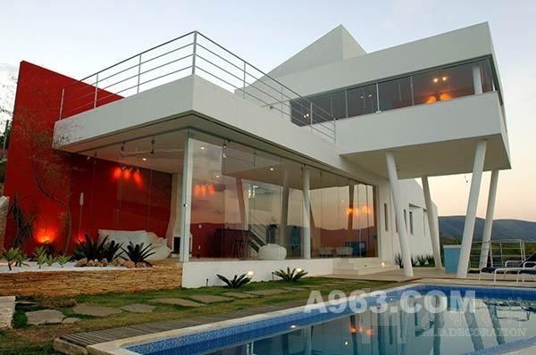 第十届建筑大奖作品--巴西现代独栋别墅设计